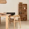 Mesa Deyanira de chapa de roble y patas de madera maciza de roble 160 x 90 cm en Madera natural - Mesas de comedor, Uruguay | Kavehome, vista 4 de 7