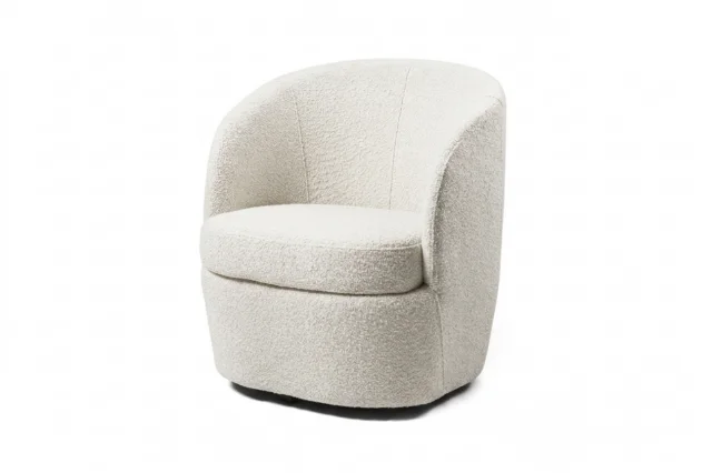 Butaca giratoria Larissa en Beige, Uruguay | New York Home