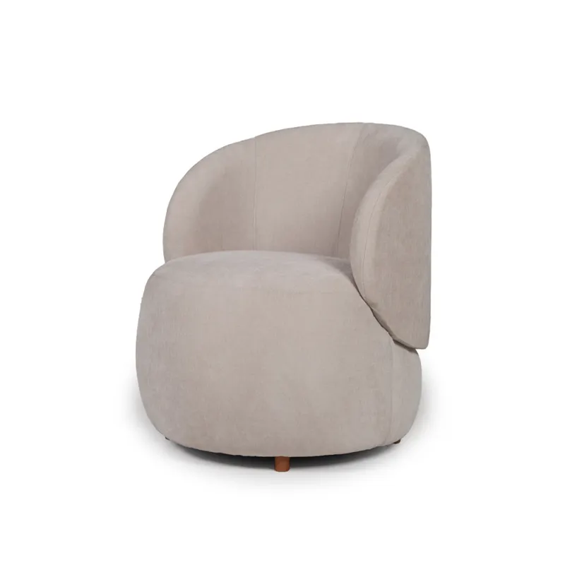 Butaca Nena - Tela Microfibra - Kruger 02-152 (Beige) en Beige - Butacas, banquetas y puffs, Uruguay | NYR
