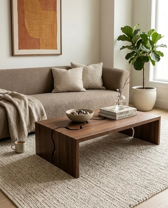 MESA DE LIVING DISEÑO ELO en Marrón - Muebles, Uruguay | Indrana, vista 7