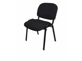 Silla de tela para oficina Negra en Negro - Sillas de escritorio, Uruguay | Quesal, vista 5