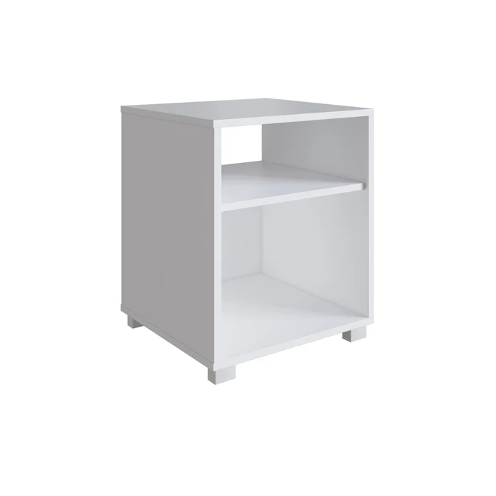Mesa de Luz Paris – Blanca en Blanco - Mesas de luz, Uruguay | RM Muebles y Deco, vista 4