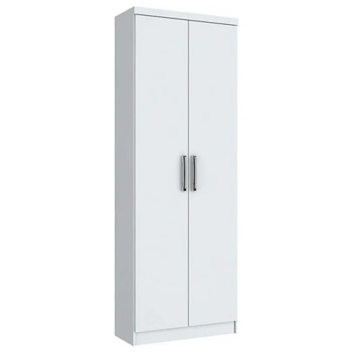 Placard Ropero 2 Puertas Mdp Blanco Multiuso D110 en Blanco - Roperos y placares, Uruguay | Divino, vista 2