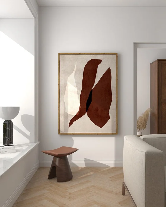 Abstractos Neutros - Organico - Láminas, Uruguay | La Cuadrería, vista 3