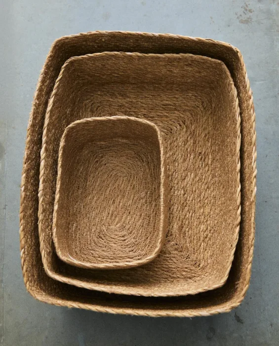CESTAS RECTANGULARES - Canastos, Uruguay | Zara Home