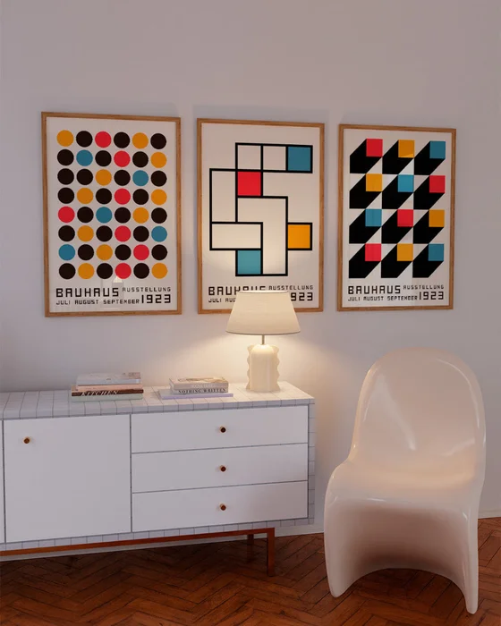 Bauhaus - Colores en Multicolor - Láminas, Uruguay | La Cuadrería, vista 3