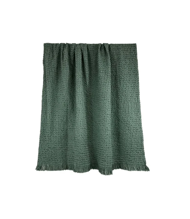 THROW TEMPO en Verde - Textiles, Uruguay | Más Infinito Casa
