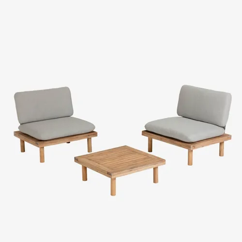 Set Viridis de 2 butacas y 1 mesa en Multicolor - Sillones y sofás, Uruguay | Kavehome
