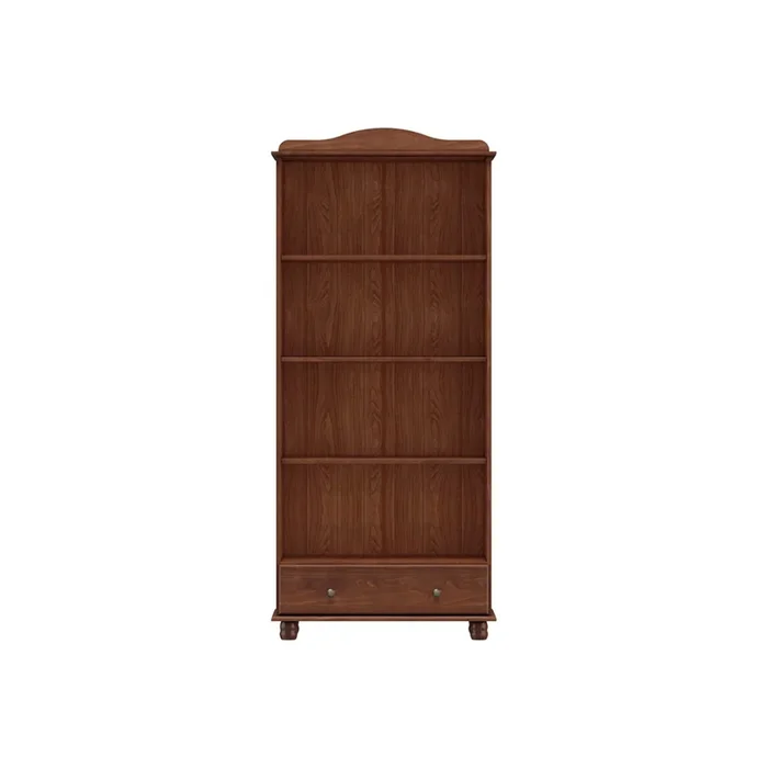 ESTANTERIA RUBI  2 PUERTAS 1 CAJON  8932WN CAFE (NUEVA) en Marrón - Bibliotecas, Uruguay | Rosas Hermanos, vista 2