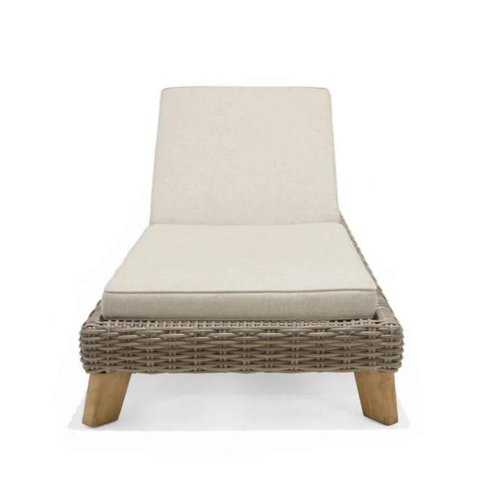 Reposera Tumbona - Bahamas Sun en Beige - Muebles para el exterior, Uruguay | Ecowood, vista 4