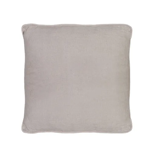 Almohadón Lino Gris Simple Linen en Gris - Textiles, Uruguay | Divino