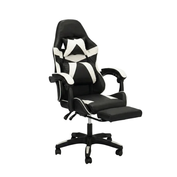 Silla Gamer Gaming Ergonomica Reclinable - Blanco en Multicolor - Sillas de escritorio, Uruguay | Ecowood, vista 2