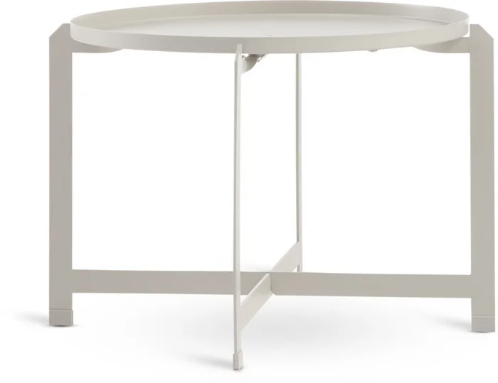 Mesa auxiliar BORRE Ø50xA40 beige en Beige - Muebles para el exterior, Uruguay | JYSK
