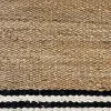 ALFOMBRA HAMPI JUTE 200X300 NATURAL BLACK en Negro - Textiles, Uruguay | Vinibel, vista 2 de 4