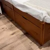 Cama Madera Maciza Con Cajones - Queen - Línea beauty - Amendoa - Dormitorio, Uruguay | Ecowood, vista 5 de 7