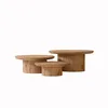 MESA LIVING NESTING TEKA NATURAL en Madera natural - Mesas de living, Uruguay | Masinfinito Casa, vista 1 de 2