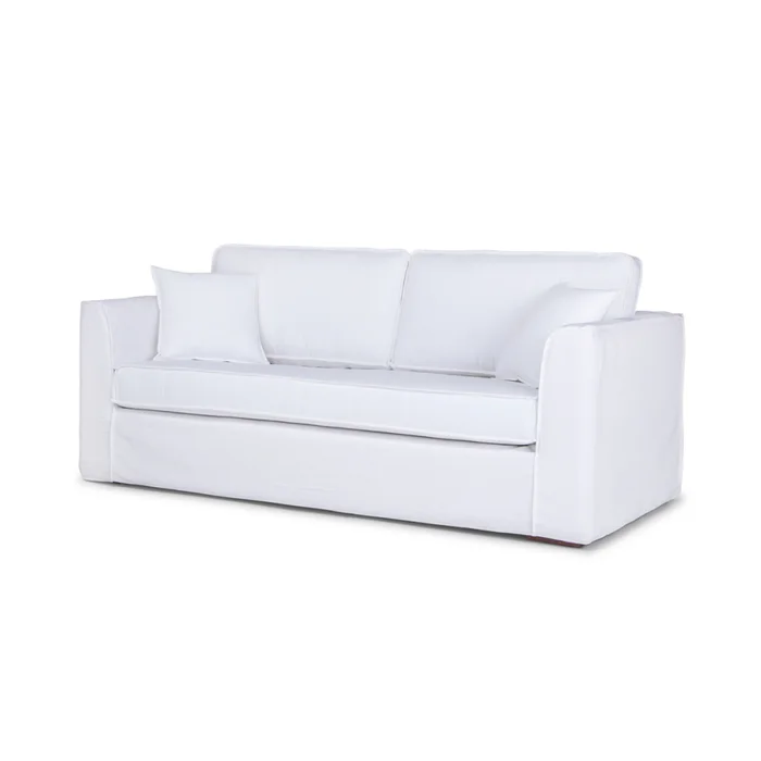 Sofá Brenta con Funda - Tela Standard - 3 cuerpos - A fabricar en Blanco - Sillones y sofás, Uruguay | NYR