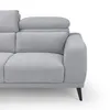 Sofá Keisy - Tela Microfibra - 2 cuerpos - Nikki 3 (Gris) en Gris - Sillones y sofás, Uruguay | NYR, vista 5 de 8