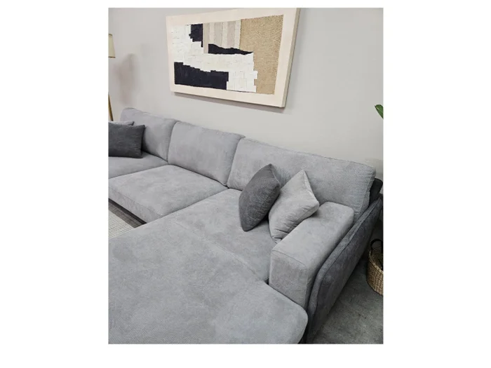 Sofa con Chaise Longue DÚO - Gris en Gris - Sillones y sofás, Uruguay | Finkel, vista 4
