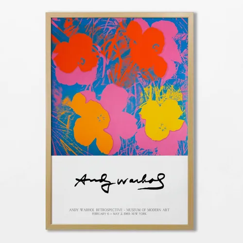 Andy Warhol - MoMA en Multicolor - Láminas, Uruguay | La Cuadrería