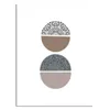 CUADRO CANVAS 30x40cm SEMICIRCULOS 2 - Decoración de pared, Uruguay | Decohogar, vista 1 de 2