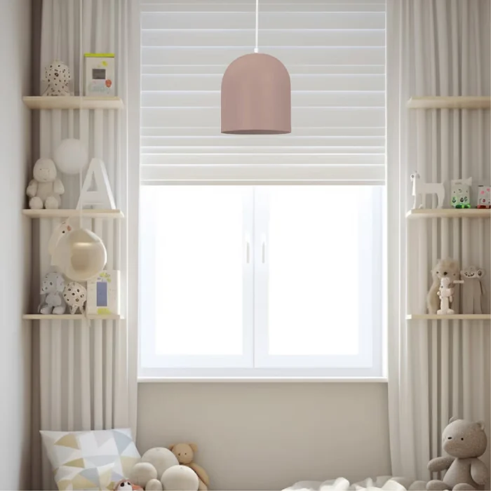 Luminaria Colgante Gio Rosa ø 20 cm en Rosa - Lámparas colgantes, Uruguay | Unilux, vista 3