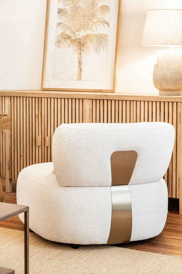SILLON / BUTACA FOA - 1 CUERPO en Blanco - Butacas, banquetas y puffs, Uruguay | La Iberica, vista 2