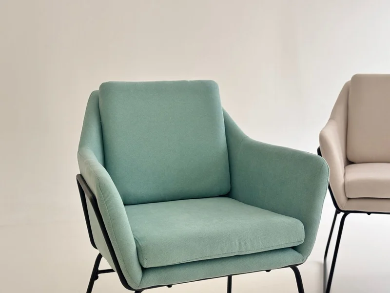 Butaca GLORIA - Aqua en Madera natural - Butacas, banquetas y puffs, Uruguay | Finkel, vista 4