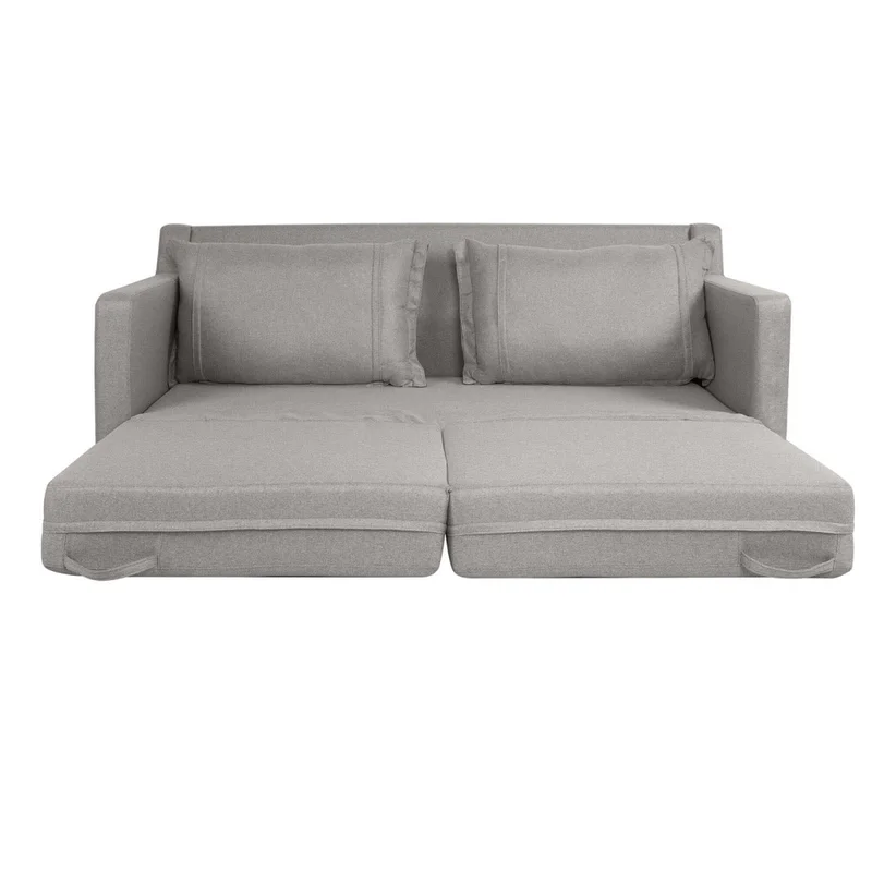 Sofá Cama Tela Gris Natura en Gris - Sillones y sofás, Uruguay | Divino, vista 5