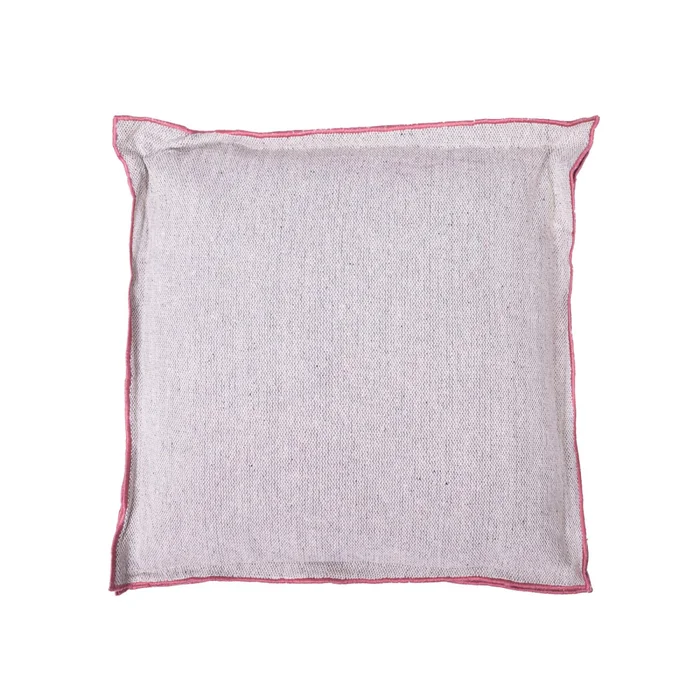 Almohadón Rojo Algodón Ova en Rosa - Textiles, Uruguay | Divino
