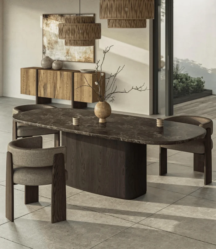 MESA COMEDOR COMO en Marrón - Mesas de comedor, Uruguay | Masinfinito Casa, vista 2