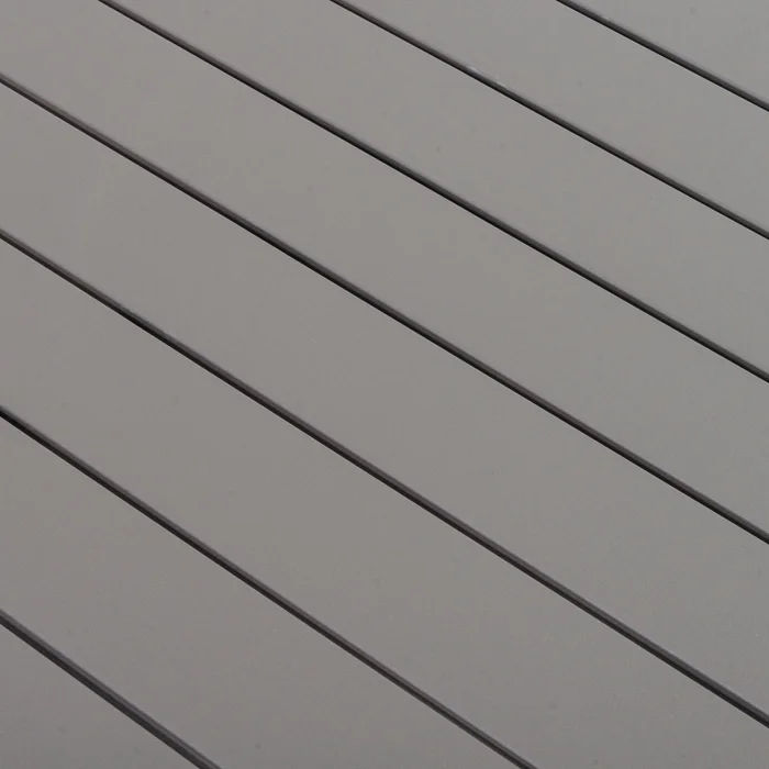 Set De Living Aluminio Gris Siracusa 5 Piezas en Gris - Muebles para el exterior, Uruguay | Divino, vista 3