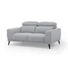 Sofá Keisy - Tela Microfibra - 2 cuerpos - Nikki 3 (Gris) en Gris - Sillones y sofás, Uruguay | NYR, vista 2 de 8
