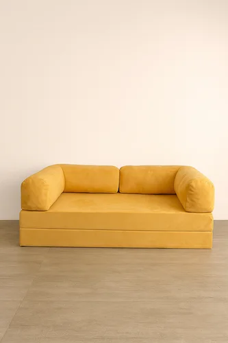 Sofa Teddy (Suede) en Gris - Sillones y sofás, Uruguay | Bloop Home, vista 3
