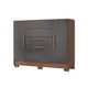 Comoda Cajonera Dormitorio 4 Cajones 2 Puertas