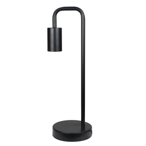 Lámpara Portátil De Mesa Metal Negro Lt7073 en Negro - Lámparas de mesa, Uruguay | Divino
