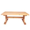 Mesa de living rustica 90cm — Serra Amoblamientos en Madera natural - Mesas de living, Uruguay | Serra Amoblamientos, vista 3 de 4