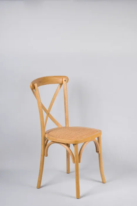 Silla Cross Clara en Madera natural - Sillas, Uruguay | Victoriana