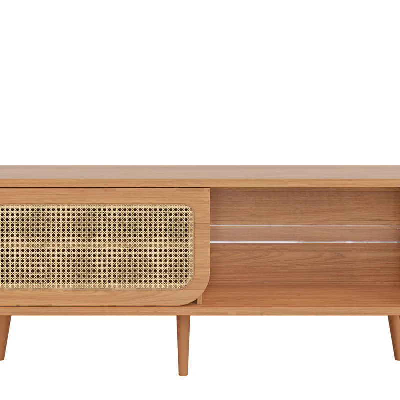 Rack TV Axis en Madera natural - Muebles para TV, Uruguay | Casa Brava