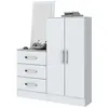 Comoda Cajonera Mdp Blanco B700 en Blanco - Cómodas, Uruguay | Divino, vista 3 de 3