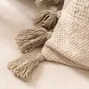 Funda de Almohadón Rombos Texturado y Borlas - Textiles, Uruguay | Arredo, vista 3 de 4