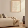Cuadro Kut de papel maché blanco 90 x 70 cm en Blanco - Decoración de pared, Uruguay | Kavehome, vista 2 de 7