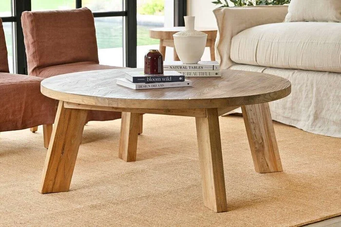 MESA LIVING PALMA - 1.10 MTS en Madera natural - Mesas de living, Uruguay | La Iberica