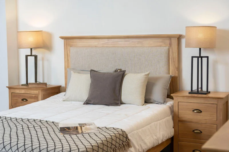 Cabecera Provenza Lisa en Blanco - Respaldos de cama, Uruguay | Marvic, vista 3