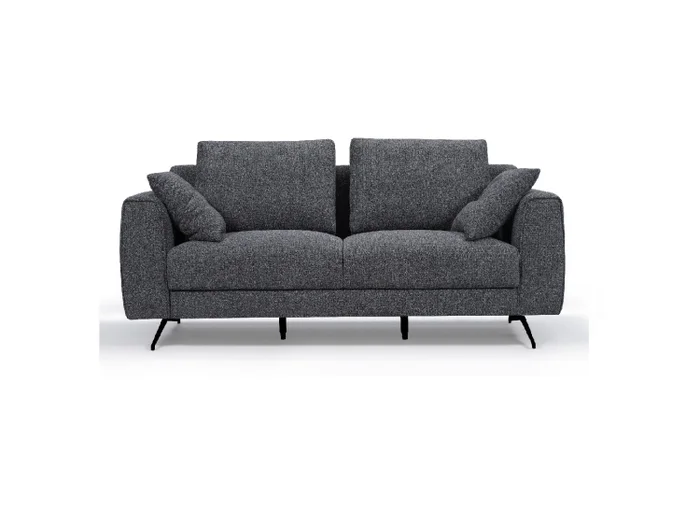 Sofa 2 cps MAGNUS - Gris Oscuro en Gris - Sillones y sofás, Uruguay | Finkel, vista 2