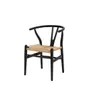 Silla WISHBONE en Madera - Negro en Negro - Sillas, Uruguay | Finkel, vista 2 de 6