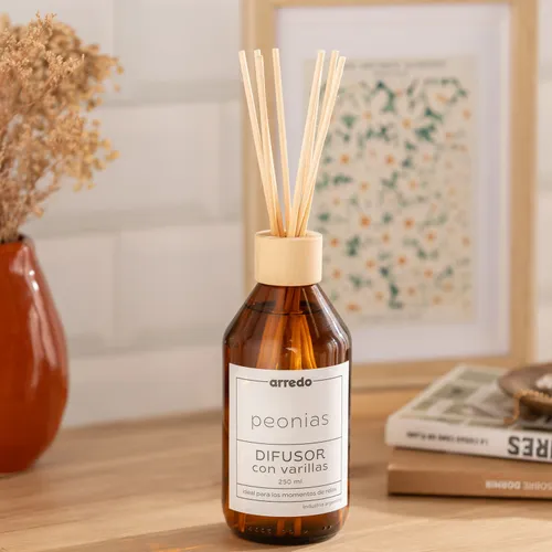 Difusor Aromático de Ambientes Peonias - Velas y Portavelas, Uruguay | Arredo