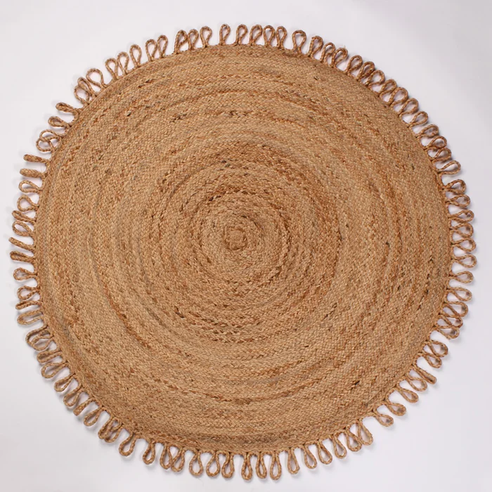 Alfombra Yute Braided Patiya Redonda 120 en Marrón - Alfombras, Uruguay | Tiendas Montevideo, vista 3