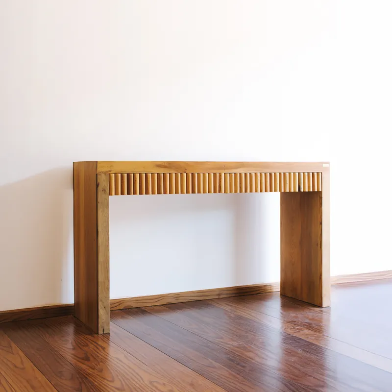 RECIBIDOR SAGITARIO 1,22mt en Madera natural - Aparadores y recibidores, Uruguay | Fundamento Muebles