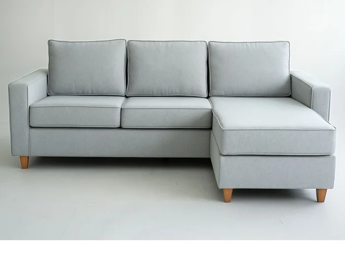 Sofá con Chaise DESIREÉ - Gris PREVENTA en Gris - Sillones y sofás, Uruguay | Finkel, vista 3